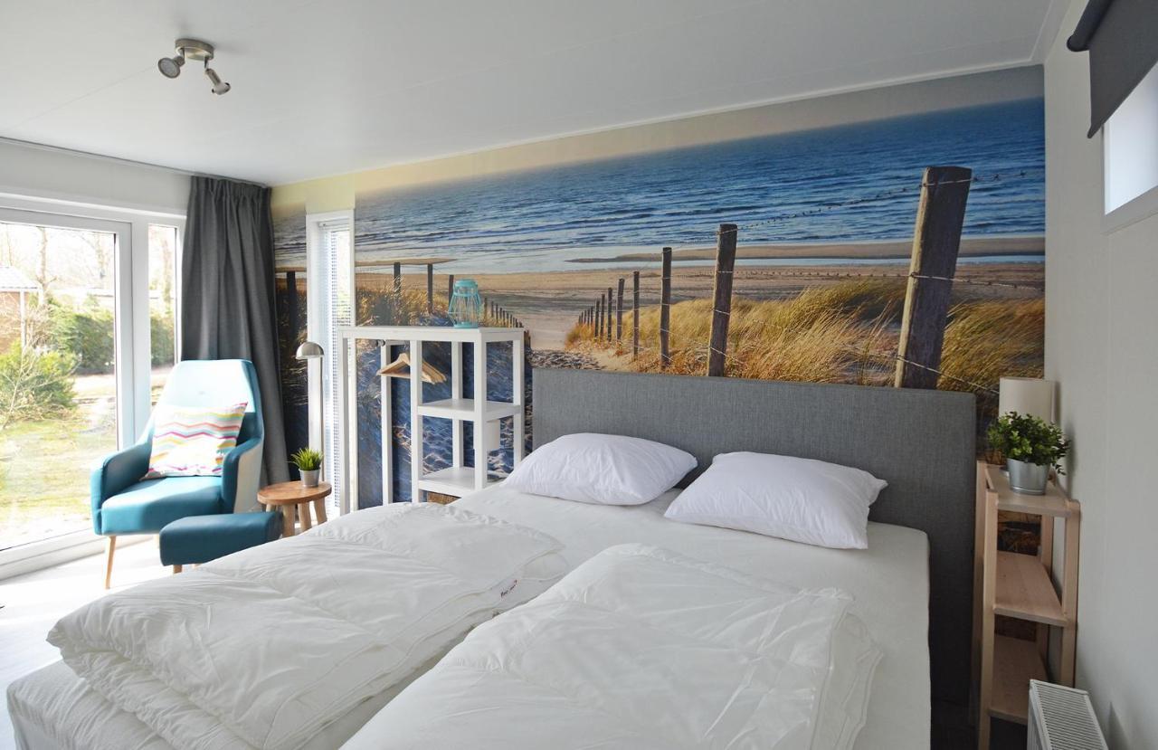 Вилла Chalet Studio Aqua - Campanula - Sint Maartenszee Sint Maartensvlotbrug Экстерьер фото