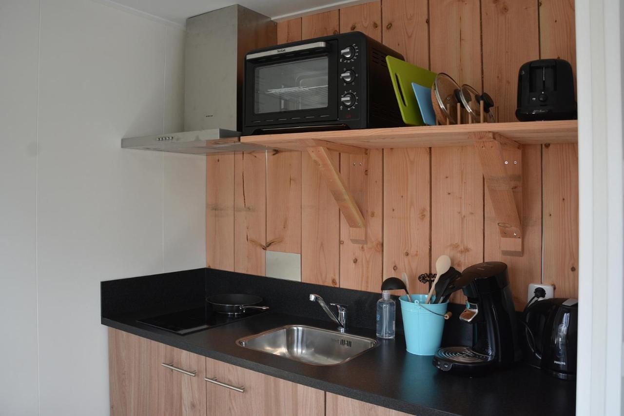 Вилла Chalet Studio Aqua - Campanula - Sint Maartenszee Sint Maartensvlotbrug Экстерьер фото